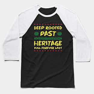 African American Black History Month Baseball T-Shirt